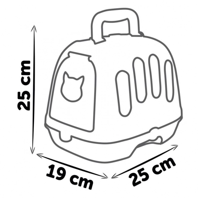 Veterinary Kit with Panda and Carrying Box 2-in-1