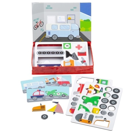 Bigjigs Toys Magnetic Mechanic Puzzle