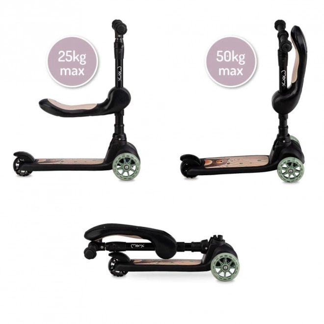 Balance Scooter MoMi Kiuru Black