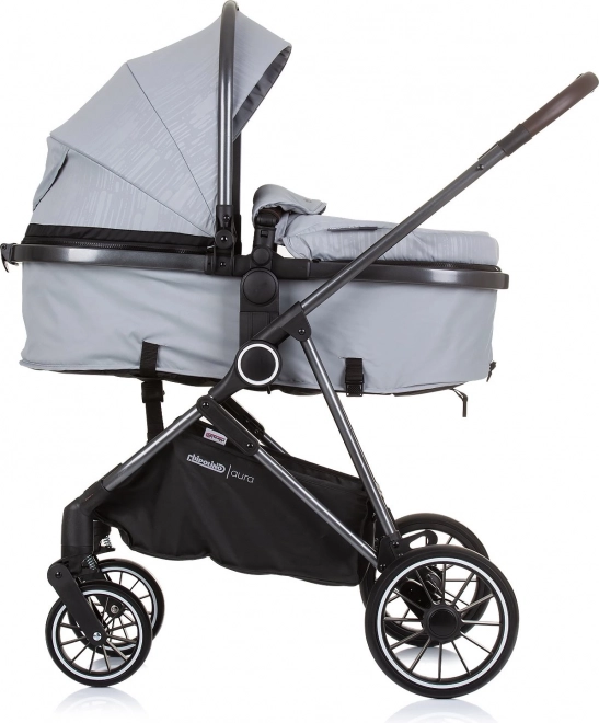 Chipolino Stroller Aura 2-in-1 Ash Grey