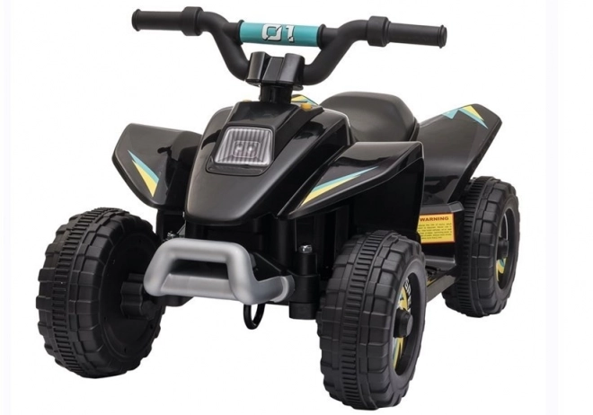 Children's Black Electric Quad