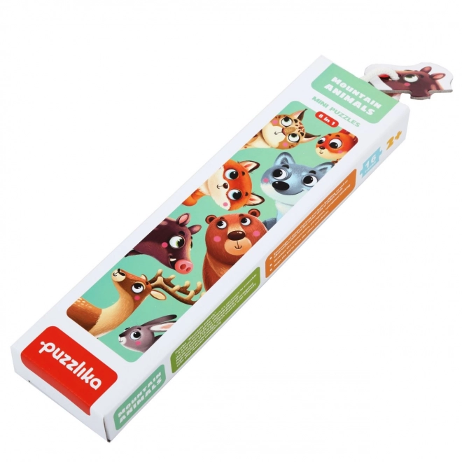 Educational Puzzle Forest Animals