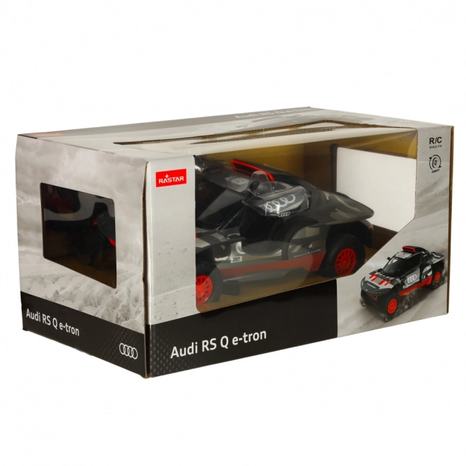 Remote control audi rs q e-tron toy car