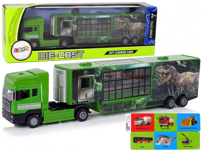 Large Dinosaur Transport Truck Toy