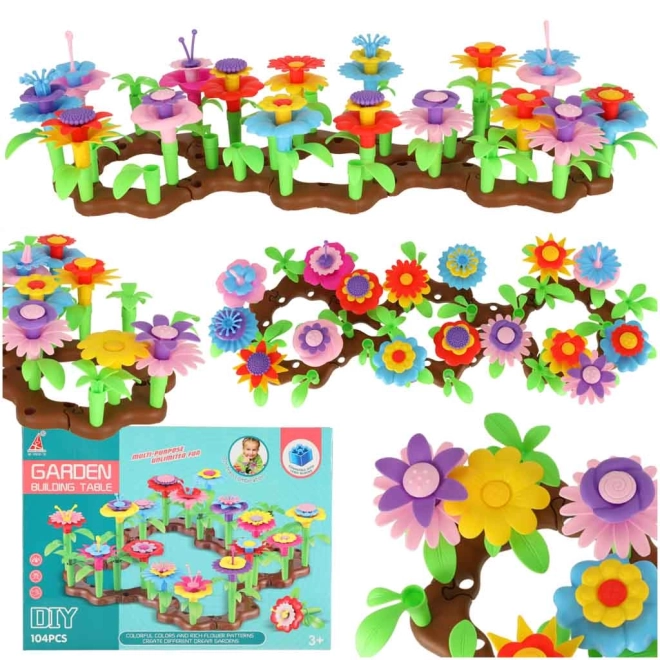 Creative Flower Garden Blocks Set