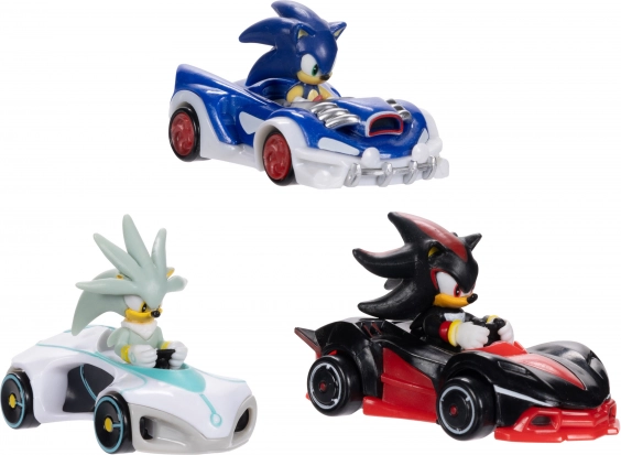 Sonic – kovovo‑plastové autíčko 1:64 (Wave 7)