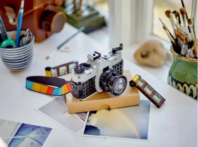 Retro Style Camera Building Set