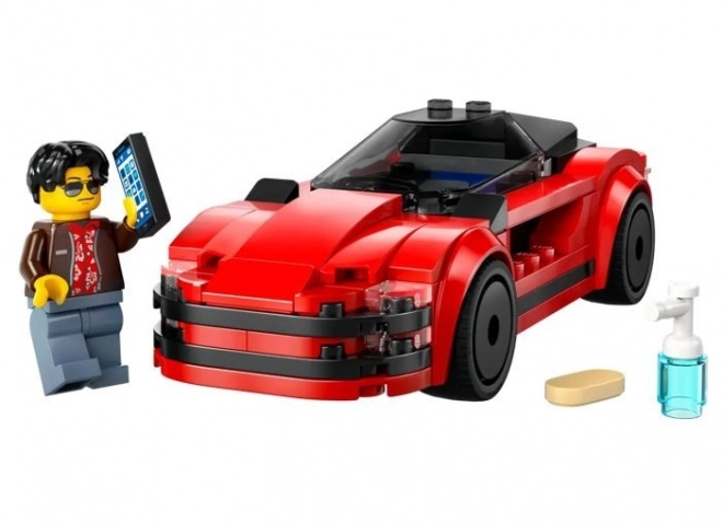 Lego City Red Sports Car