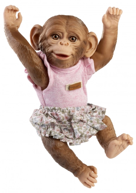 Reborn Monkey Baby Doll with Full Vinyl Body