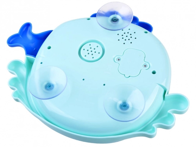 Bath Time Whale Toy with Bubbles and Melodies