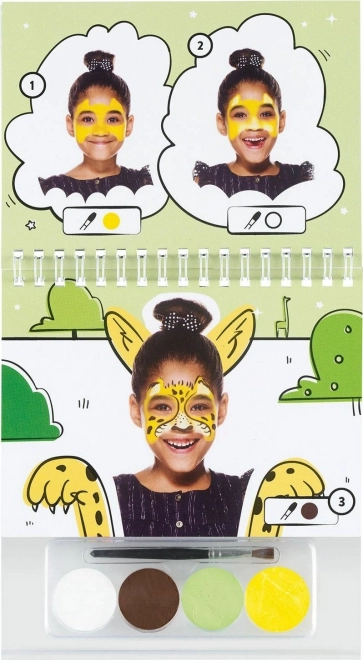 Snazaroo Face Paint Set with Jungle Stencils