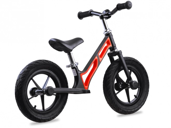 Balance Bike Tiny Bike with Rubber Wheels – Red