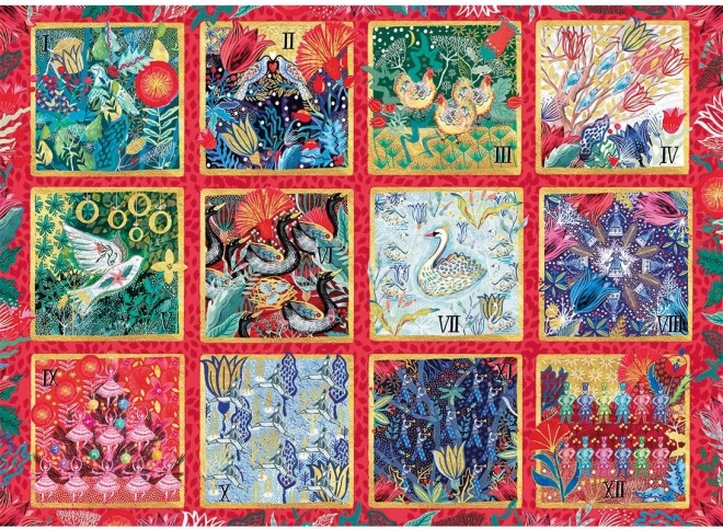 Twelve Days of Christmas Puzzle by Gibsons