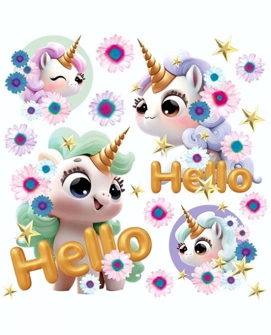 Decorative Naplamki Pony World Sheet