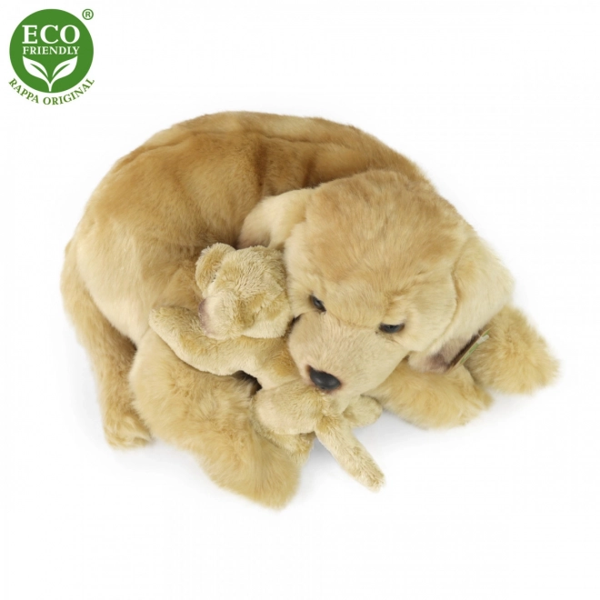 Plush Labrador with Puppy Eco-Friendly