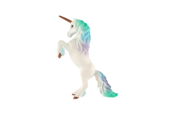 White and Blue Unicorn Toy