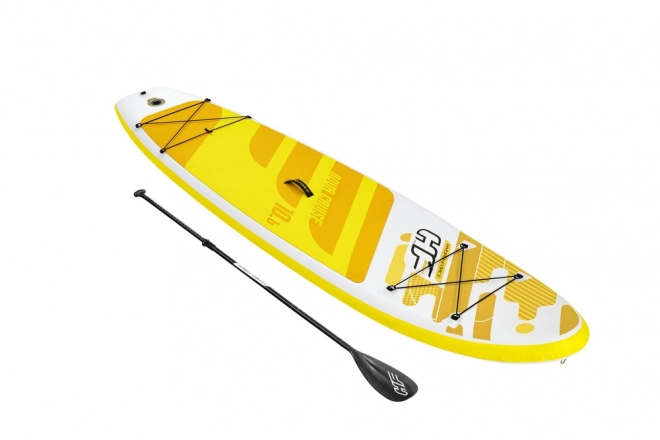 Yellow Hydro-Force Paddle Board