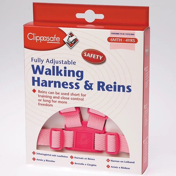 Clippasafe Child Harness Pink