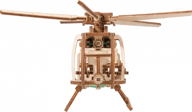 Wooden City 3D Puzzle Helicopter