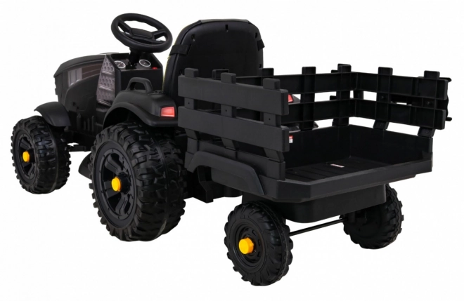 Titanium Tractor with Trailer Black
