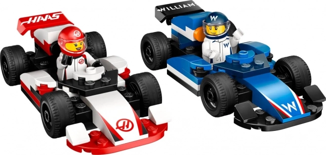 Lego City F1 Racing Cars Williams & Haas