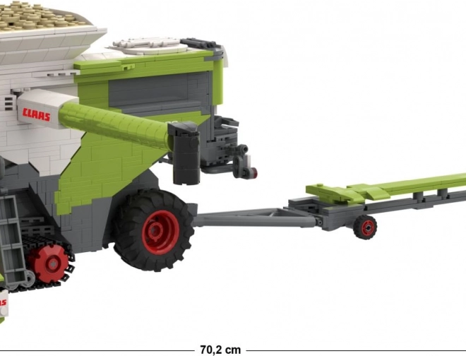 Construction Kit Brixies Plus Claas Lexion 8900 Terra Trac with Trailer