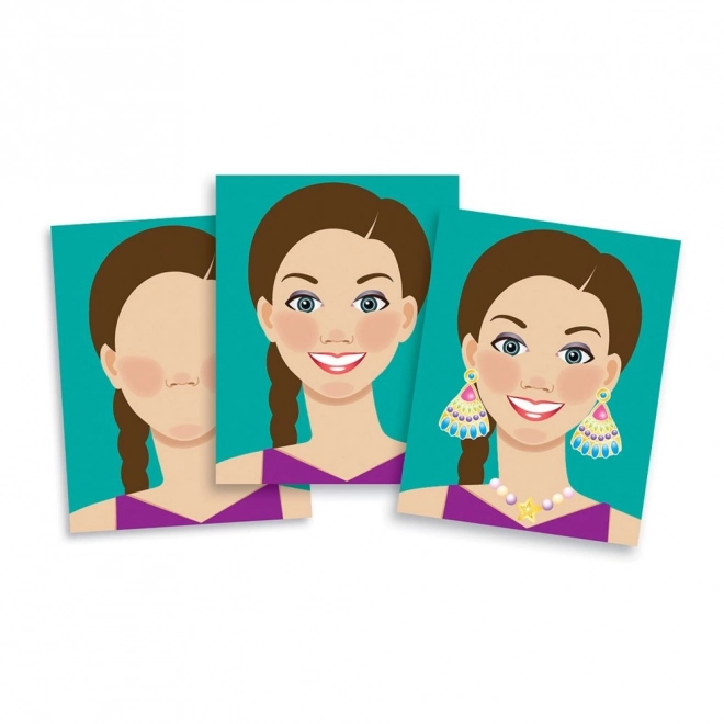 Sticker Set for Girls - Faces