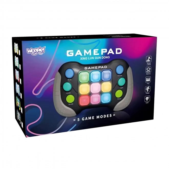 Elektronikus játék WOOPIE Pop-It Fidget Toy Gamepad kék