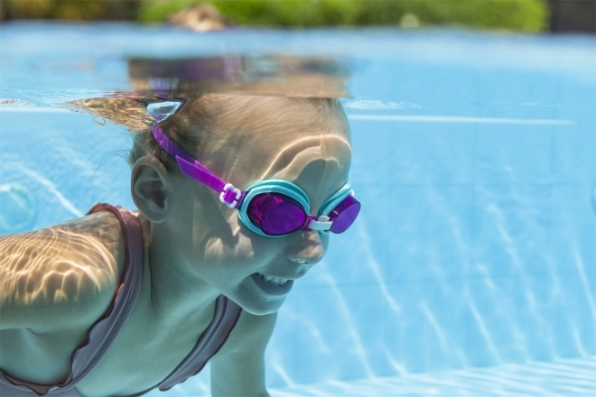 Children's Swimming Goggles Hydro-Swim Bestway Purple