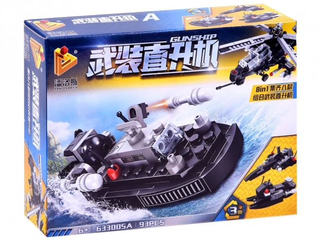 Military Brick Set 3-in-1 Helicopter