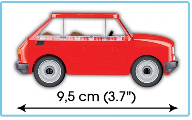 Youngtimer Collection Fiat 126p Elegant Building Blocks