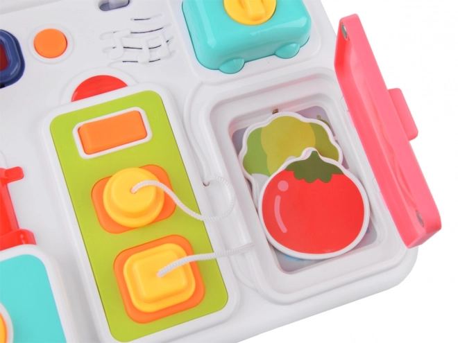 Montessori Sound and Light Activity Board Kitchen