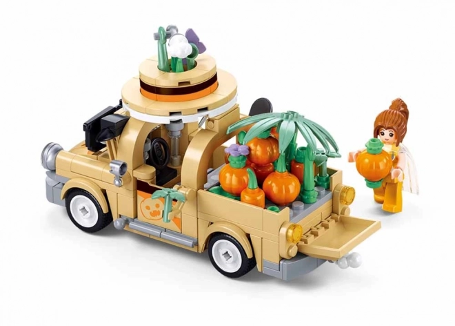 Sluban Girls Dream Pumpkin Fruit Wagon