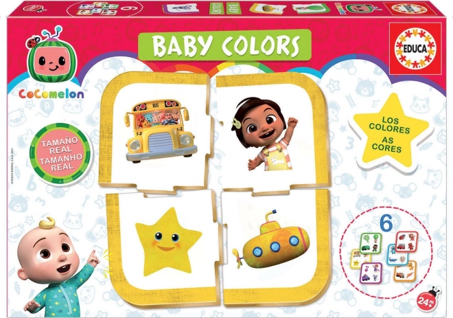 Educa Baby Puzzle CoComelon: Learn Colors