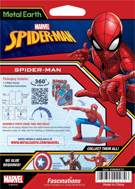 Metal Earth 3D Puzzle Spider-Man