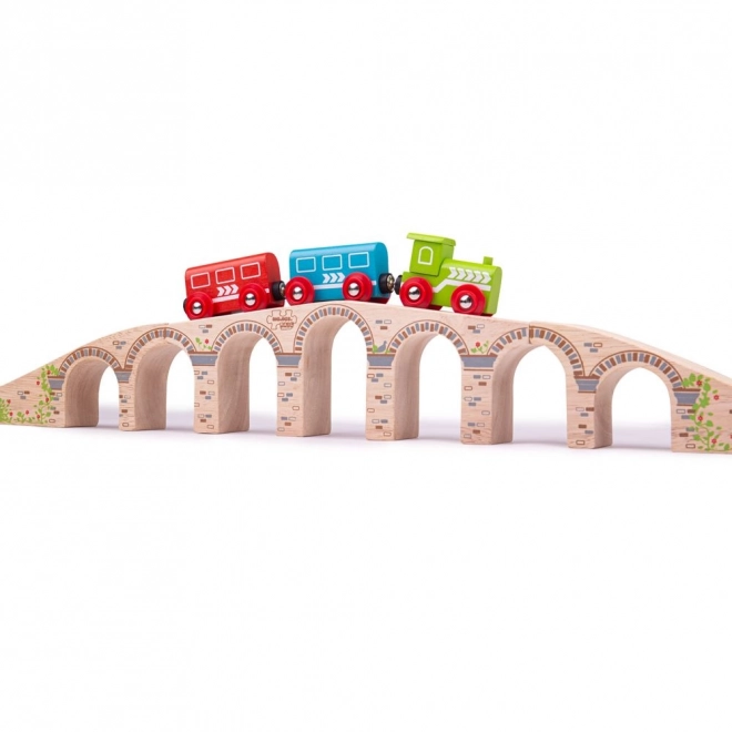 Bigjigs Rail Long Wooden Bridge