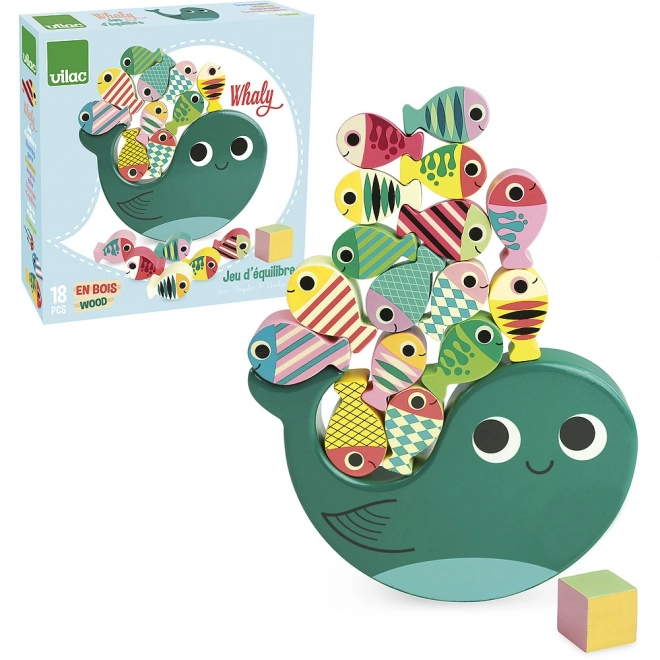 Vilac Motor Skill Balance Game Whale