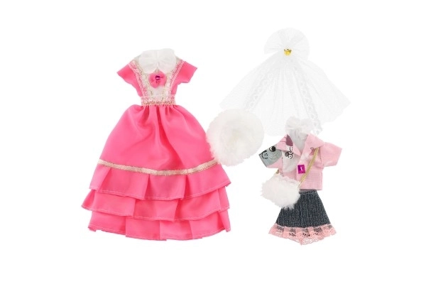 Doll Dress Set with Accessories