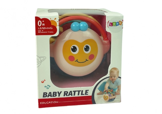 Pastel Baby Rattle Ball