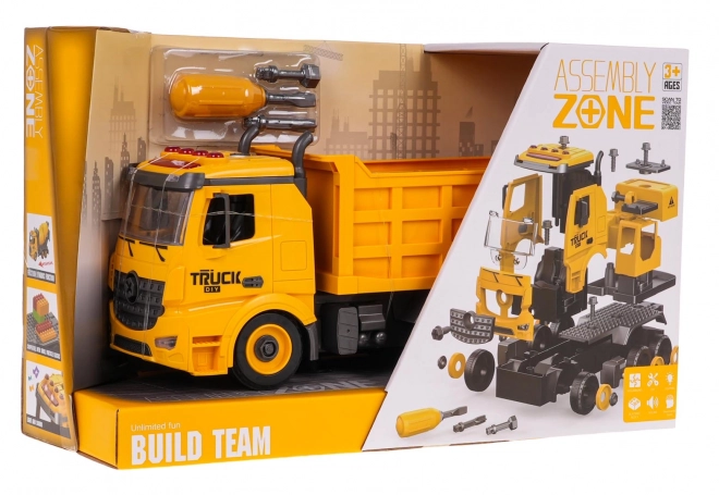 Interactive Sound Dump Truck with Accessories