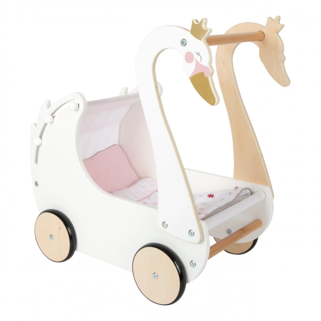 Small Foot Swan Doll Pram