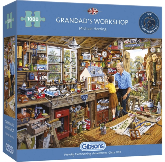 Grandpa's Workshop Puzzle 1000 Pieces