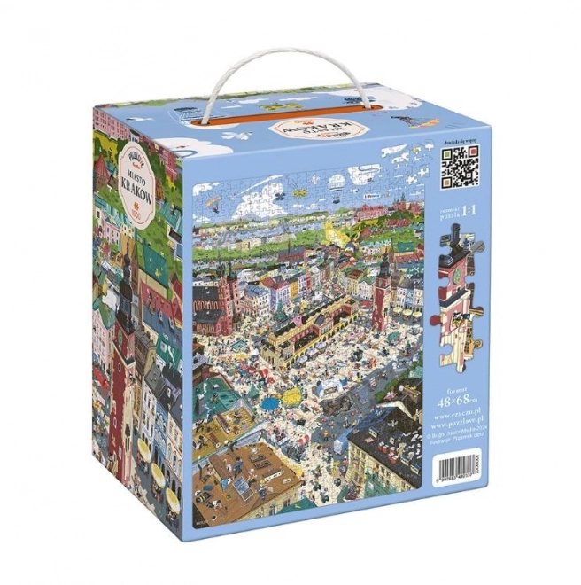 Puzzlove Krakow City Puzzle 1000 Pieces