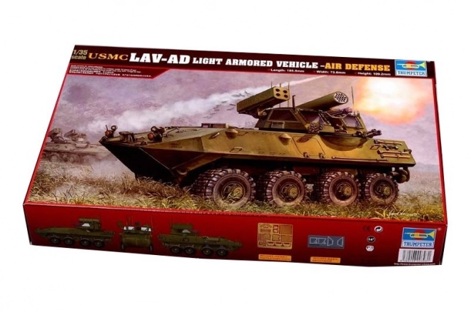 Usmc Light Armored Vehicle Air Defense Model Kit