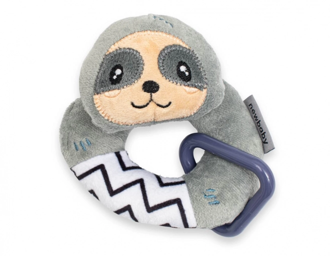 Plush Rattle New Baby Sloth