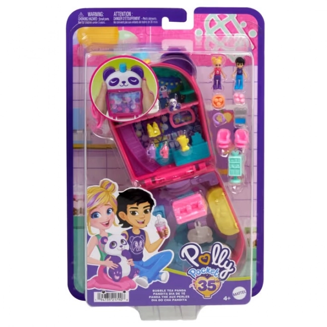 Polly Pocket Bubble Tea Panda Compact Set