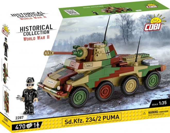 Cobi Sd.Kfz 234/2 Puma Armored Car Building Blocks