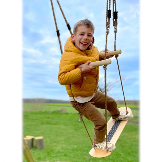 Wooden Swing Skateboard