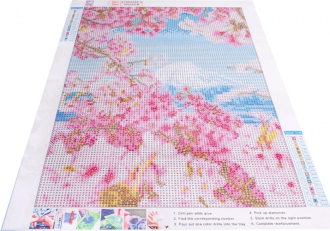 Diamond Painting Sakura Blossoms Kit 30x40cm