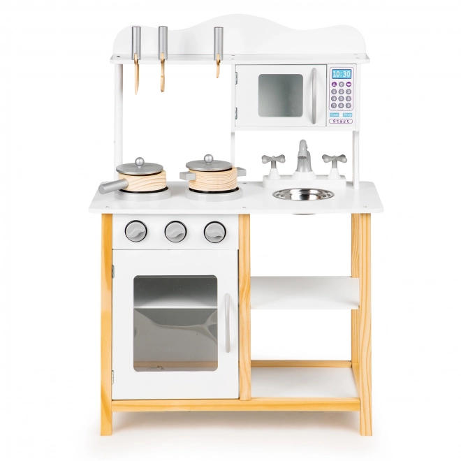 Wooden Children's Kitchen with Accessories by Ecotoys